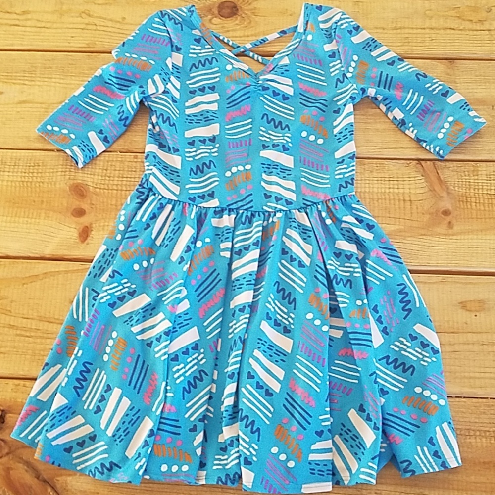 Scribble DotDotSmile Dress